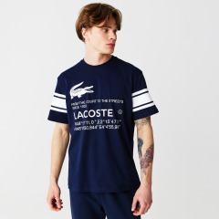 Мужская футболка Lacoste Unisex свободной посадки