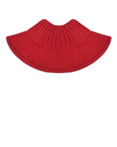 Красный вязаный шарф-горло Chobi детский