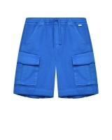 Бермуды с карманами-карго, синие IL Gufo
