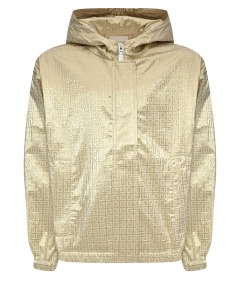 Ветровка со сплошным лого, золотая Givenchy