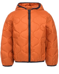 Оранжевая стеганая куртка IL Gufo