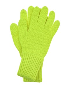 Шерстяные перчатки желтого цвета Chobi детские