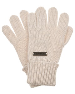 Бежевые перчатки с кашемиром Il Trenino детские