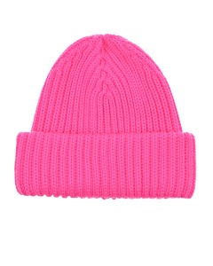 Розовая шапка из смесовой шерсти Catya детская