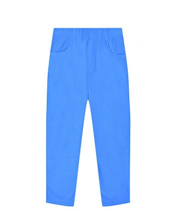 Синие флисовые брюки Poivre Blanc детские