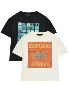 Комплект из двух футболок Emporio Armani