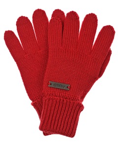 Красные перчатки из шерсти Il Trenino детские