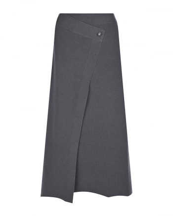 Темно-серая асимметричная юбка Panicale