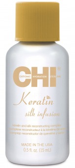 Chi Жидкий шелк для волос с кератином Silk Infusion, 15 мл (Chi, Keratin)
