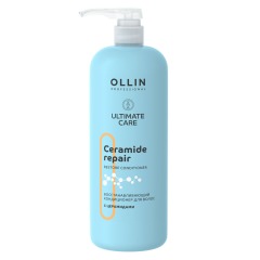 Ollin Professional Восстанавливающий кондиционер для волос с церамидами, 1000 мл (Ollin Professional, Ultimate Care)