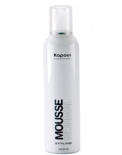 Kapous Professional Мусс для укладки волос нормальной фиксации Mousse Normal, 400 мл (Kapous Professional, Средства для укладки)