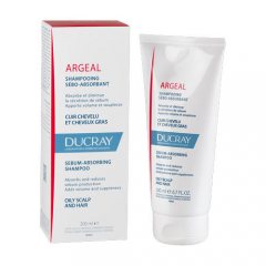 Ducray Аржеаль Себоабсорбирующий шампунь для жирных волос Argeal 200 мл (Ducray, Жирные волосы)