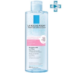 La Roche-Posay Мицеллярная вода Ultra Reactive для очищения склонной к аллергии и чувствительной кожи лица и глаз, 400 мл (La Roche-Posay, Physiological Cleansers)