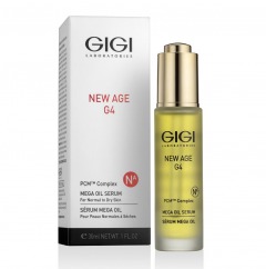GiGi Энергетическая сыворотка для нормальной и сухой кожи Mega Oil Serum, 30 мл (GiGi, New Age G4)