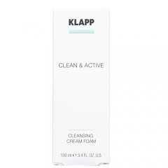 Klapp Очищающая крем-пенка Cleansing Cream Foam, 100 мл (Klapp, Clean & active)