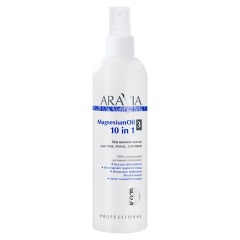 Aravia Professional Магниевое масло для тела, волос, суставов Magnesium Oil 10 in 1, 300 мл (Aravia Professional, Aravia Organic)
