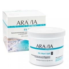 Aravia Professional Бальнеологическая соль для обёртывания с антицеллюлитным эффектом Fit Mari Salt, 730 г (Aravia Professional, Уход за телом)