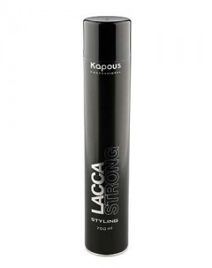 Kapous Professional Лак аэрозольный для волос сильной фиксации, 750 мл (Kapous Professional, Средства для укладки)
