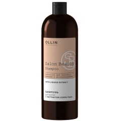 Ollin Professional Шампунь для волос с экстрактом семян льна, 1000 мл (Ollin Professional, Salon Beauty)