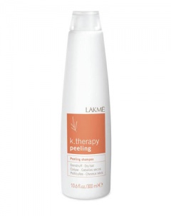 Lakme Peeling shampoo dandruff dry hair Шампунь против перхоти для сухих волос 300 мл (Lakme, K.Therapy)