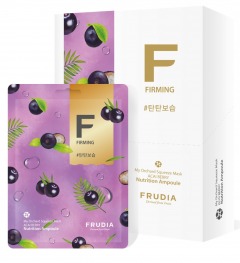 Frudia Бодрящая маска для лица с ягодами асаи, 10 шт х 20 мл (Frudia, Маски для лица)