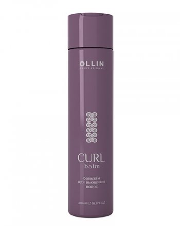 Ollin Professional Бальзам для вьющихся волос, 300 мл (Ollin Professional, Curl & Smooth Hair)