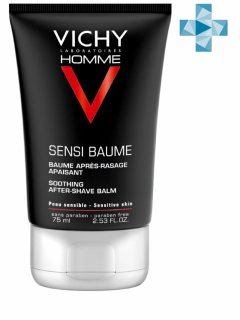 Vichy Бальзам смягчающий после бритья для чувствительной кожи Sensi Baume Ca, 75 мл (Vichy, Vichy Homme)