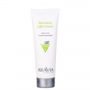 Aravia Professional Корректирующий крем-гель для жирной и проблемной кожи Anti-Acne Light Cream, 50 мл (Aravia Professional, Уход за лицом)