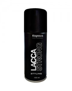 Kapous Professional Лак аэрозольный для волос сильной фиксации Lacca Strong, 100 мл (Kapous Professional, Средства для укладки)