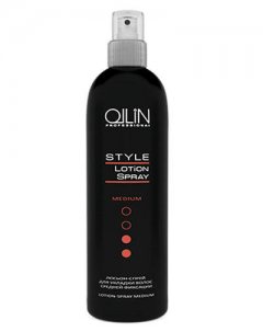 Ollin Professional Лосьон-спрей для укладки волос средней фиксации, 250 мл (Ollin Professional, Style)
