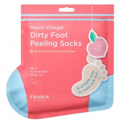 Frudia Маска-носочки для педикюра с ароматом персика, 40 г (Frudia, Уход за ногами)