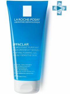 La Roche-Posay Очищающий пенящийся гель для жирной чувствительной кожи, 200 мл (La Roche-Posay, Effaclar)