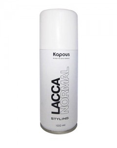Kapous Professional Аэрозольный лак для волос нормальной фиксации «Lacca Normal», 100 мл (Kapous Professional)