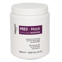 Dikson Восстанавливающая маска для всех типов волос с аргановым маслом Maschera Ristrutturante M83, 1000 мл (Dikson, SM)