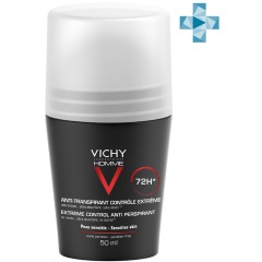 Vichy Шариковый дезодорант против избыточного потоотделения 72 часа, 50 мл (Vichy, Vichy Homme)