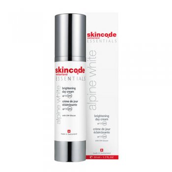Skincode Осветляющий дневной крем SPF 15, 50 мл (Skincode, Essentials Alpine White)