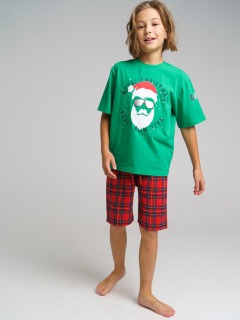 Пижама в новогоднем дизайне для мальчика