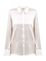 Шелковая блуза с ювелирными цепочками Punto Luce