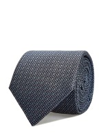 Шелковый галстук с вышитым узором ручной работы