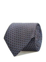 Шелковый галстук ручной работы с 3D-эффектом