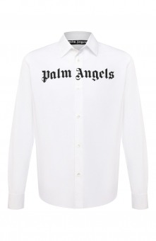 Хлопковая рубашка Palm Angels