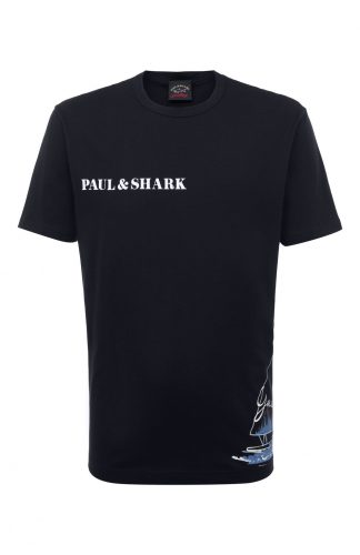 Хлопковая футболка Paul&Shark