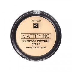 ВИТЭКС Пудра для лица матирующая компактная Mattifying compact powder SPF 20