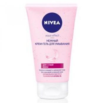 NIVEA Мягкий очищающий крем-гель для умывания для сухой и чувствительной кожи
