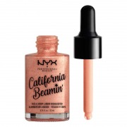 NYX Professional Makeup Жидкий хайлайтер для лица и тела CALIFORNIA BEAMIN’ FACE AND BODY LIQUID HIGHLIGHTER